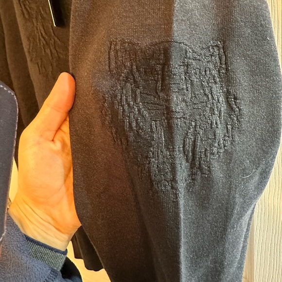 Kenzo Paris Black  Tiger Knit Sweater | New With Tags ptp22.5 - Picture 4 of 8